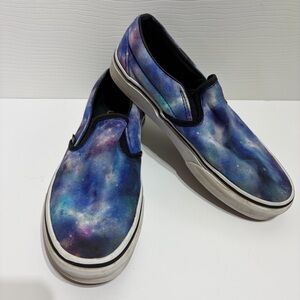 Vans Galaxy Print Slip-On Shoes Womens 8